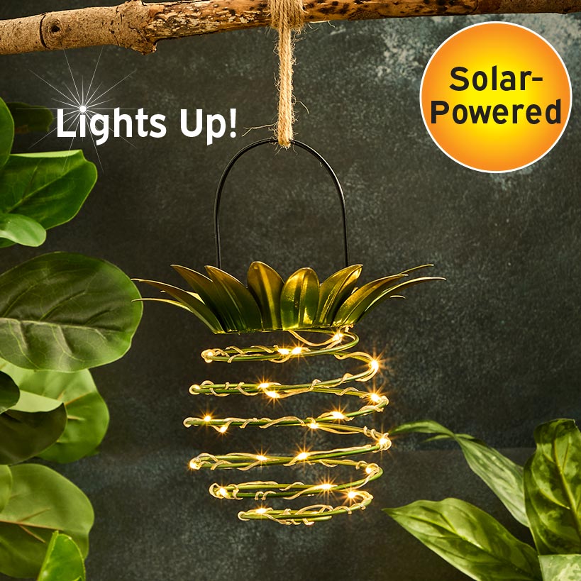Pineapple LED Solar Garden Light