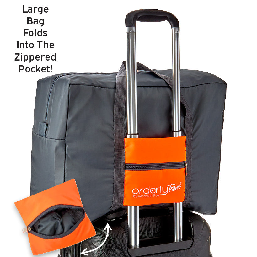 Folding Expandable Travel Bag Lightweight Large Capacity Waterproof