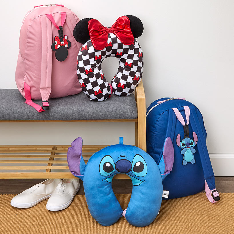 Disney Travel Neck Pillow - Stitch or Minnie Mouse