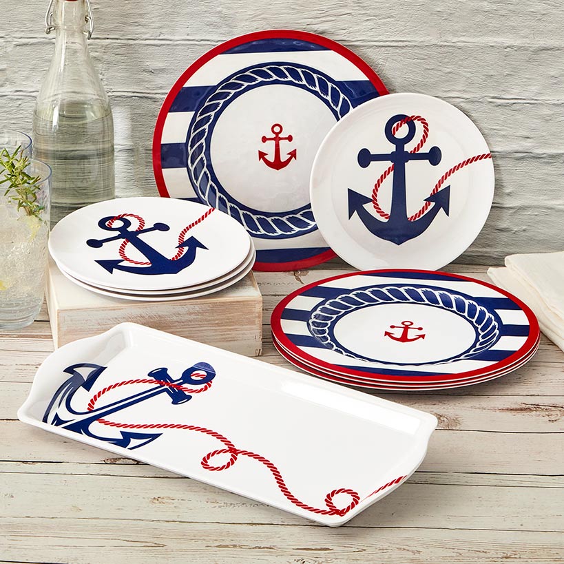 Anchors Away Dinnerware
