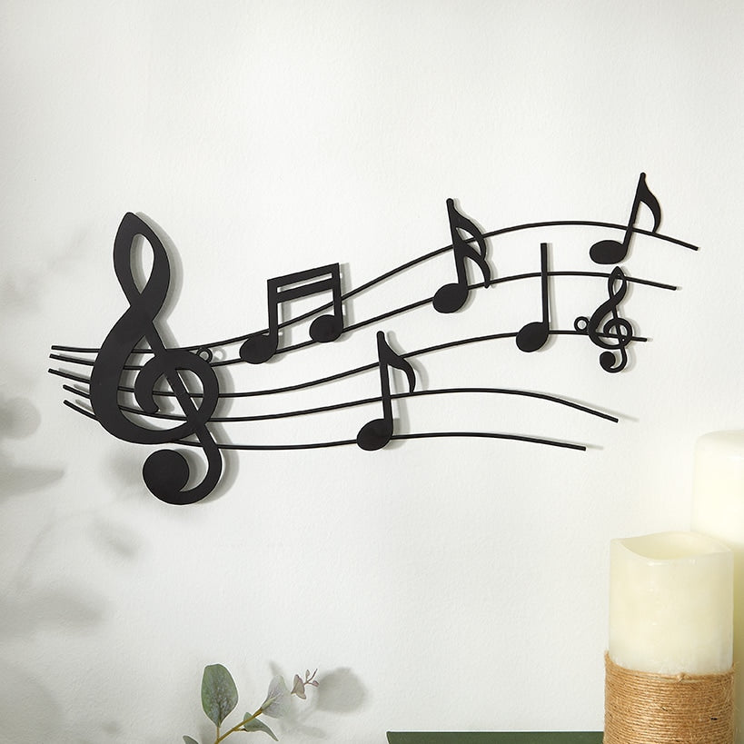 Music Wall Decor Metal Notes