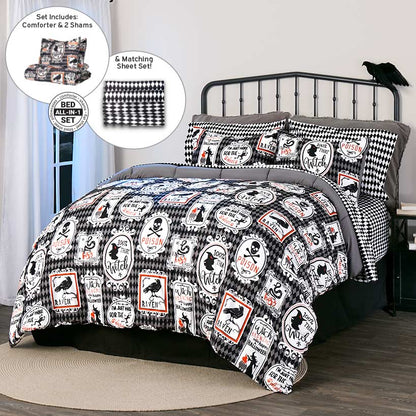 Haunted Walls Complete Comforter Set with Sheets