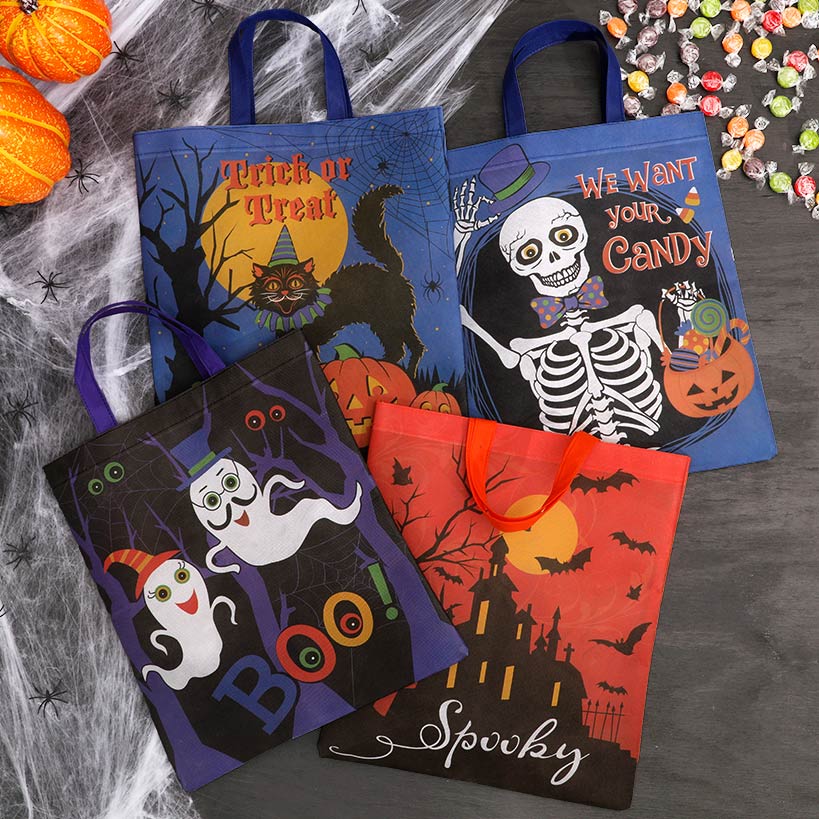 Halloween Treat Bags 4 Pack
