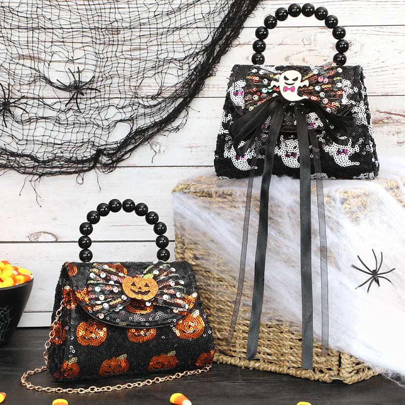 Halloween Sequin Mini Purse