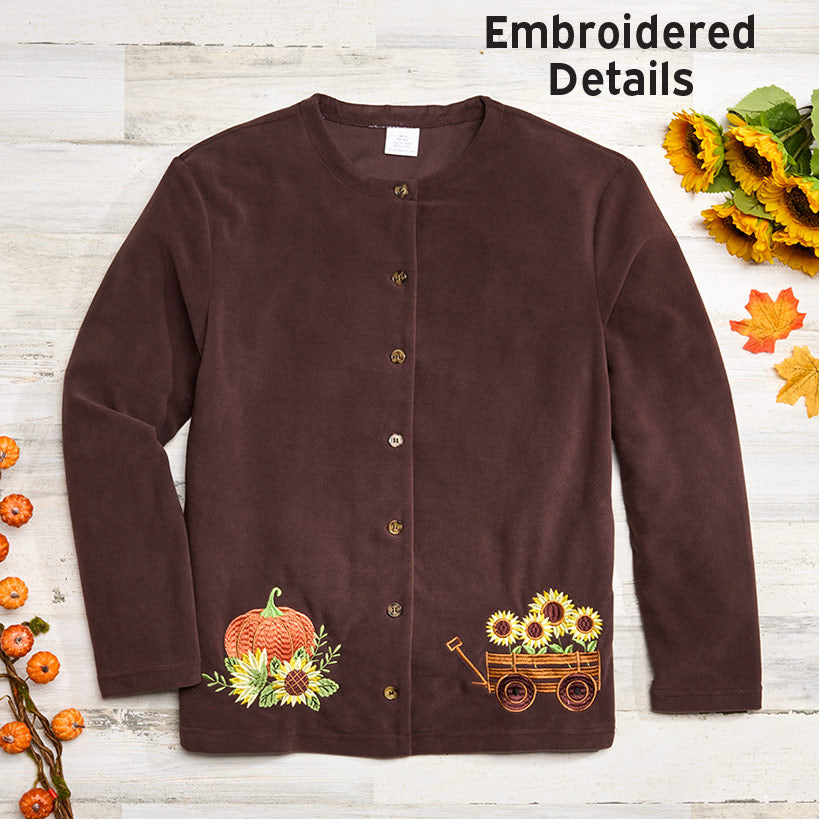 Women's Harvest Button Down Cardigan Sweater