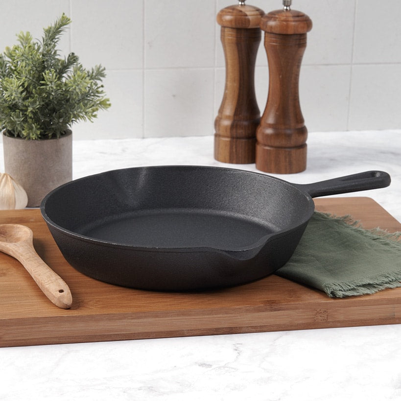 8" Cast Iron Pre Season Frying Pan#select-size_10"-cast-iron-fry-pan