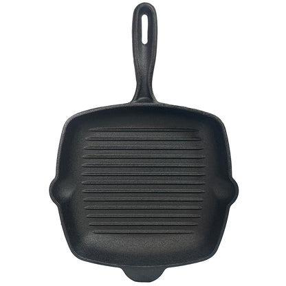 Cast Iron Square Griddle Pan 10"