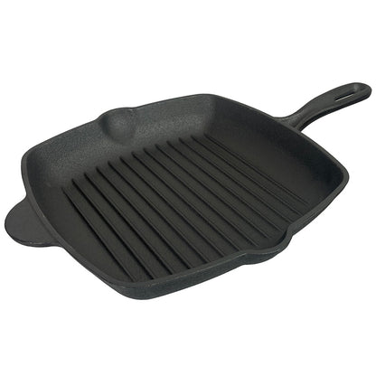 Cast Iron Square Griddle Pan 10"