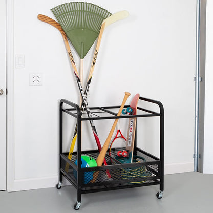 Steel Garage Multi-Purpose Rolling Storage Cart