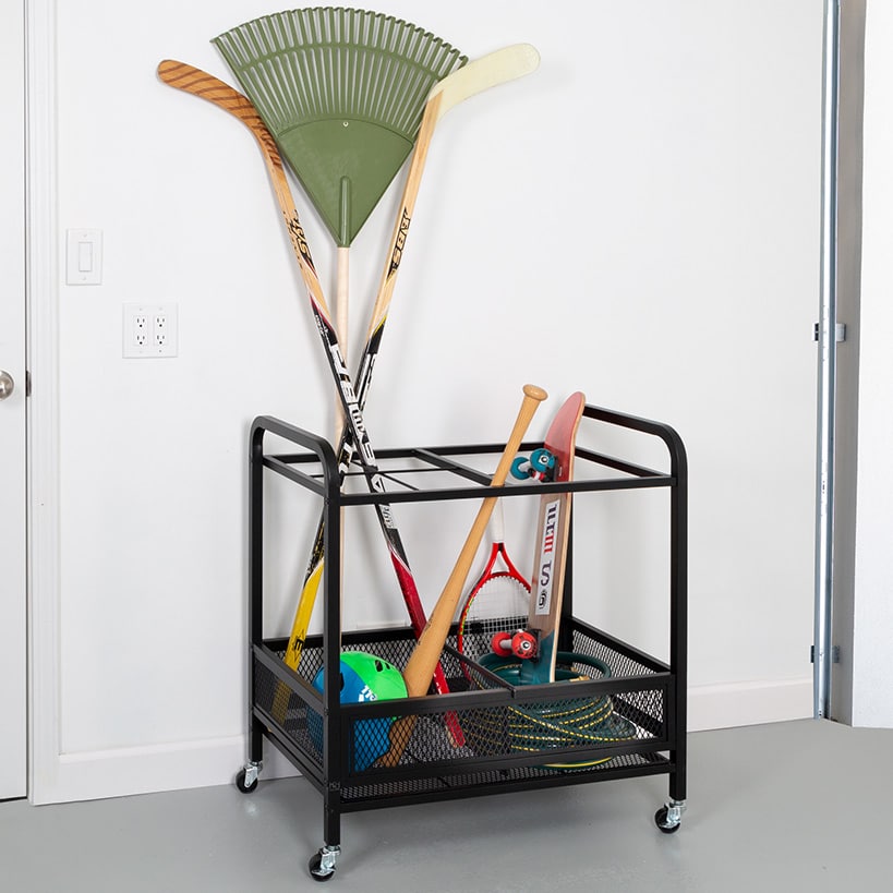 Steel Garage Multi-Purpose Rolling Storage Cart