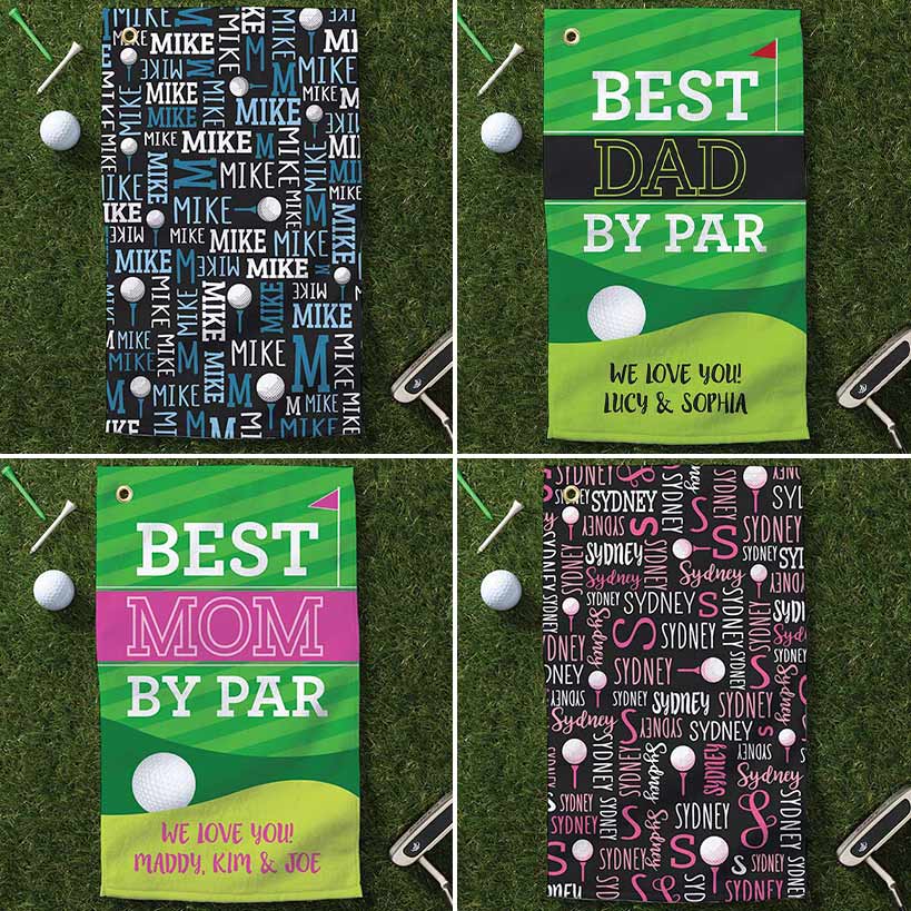 Personalized Golf Towel for Golf Bag