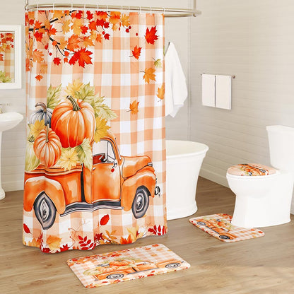 16-Pc. Pumpkin Truck Bath Set