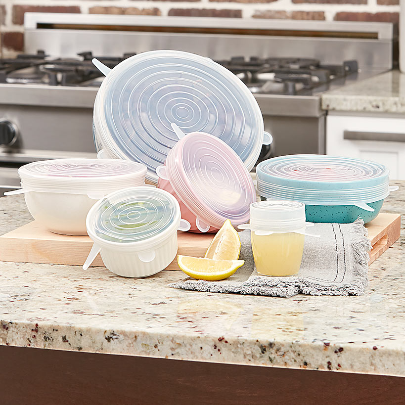 Reusable Stretch Lids Set of 6