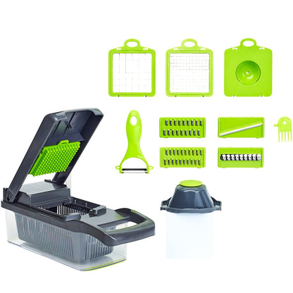 Vegetable Shredder & Chopper - 12-in-1
