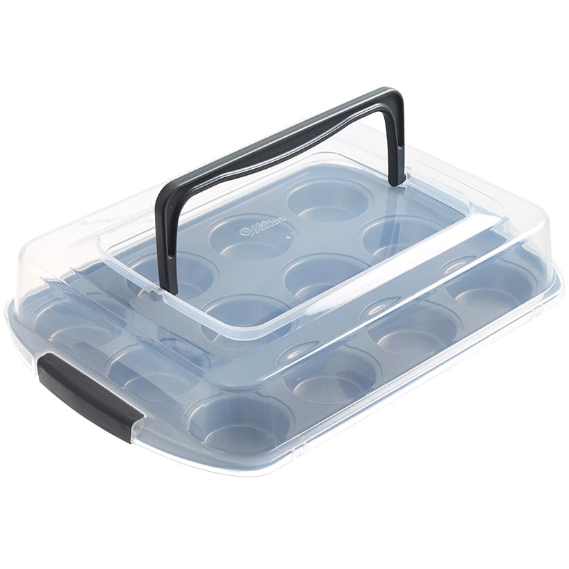 Wilton 12-Cup Cupcake Pan with Lid