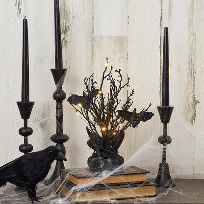 Spooky Lighted Halloween Tree