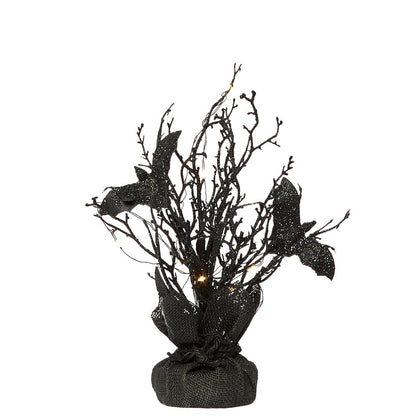 Spooky Lighted Halloween Tree
