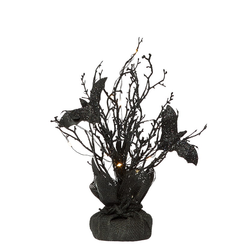 Spooky Lighted Halloween Tree