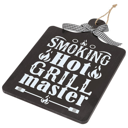 Hilarious Smoking Hot Grill Master Wall Decor