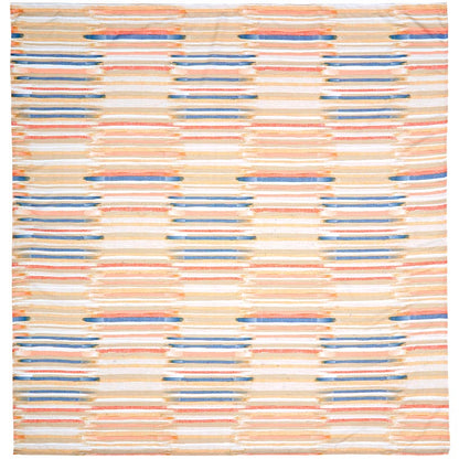 Homewear Brushstroke Shower Curtain with 12 Hooks