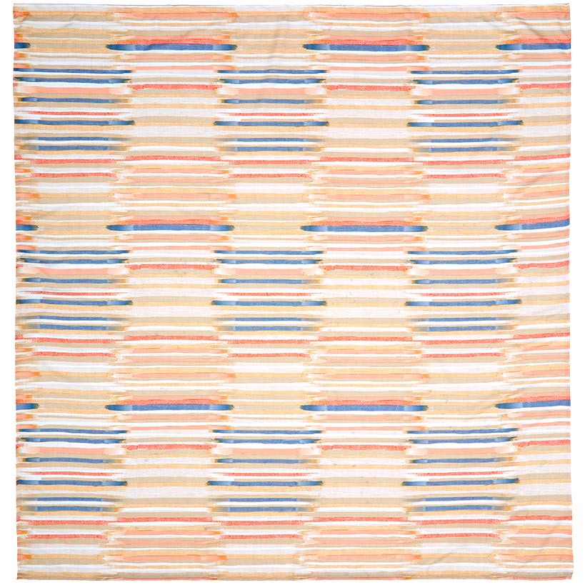 Homewear Brushstroke Shower Curtain with 12 Hooks