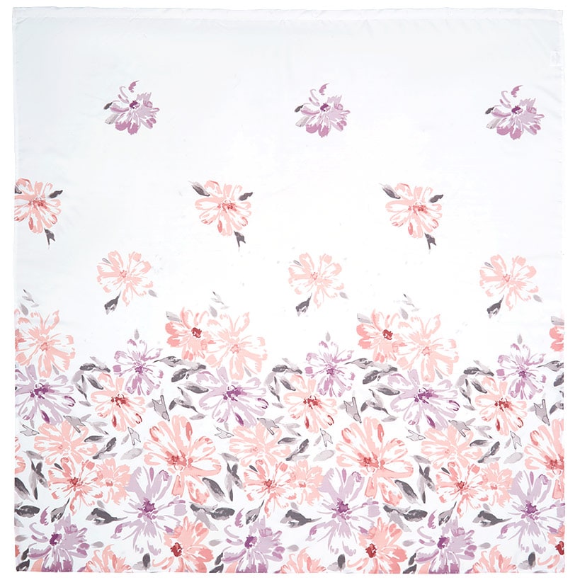 Homewear Falling Floral Shower Curtain Set with Hooks 13-Pc.
