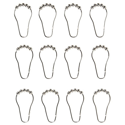 Homewear Falling Floral Shower Curtain Set with Hooks 13-Pc.