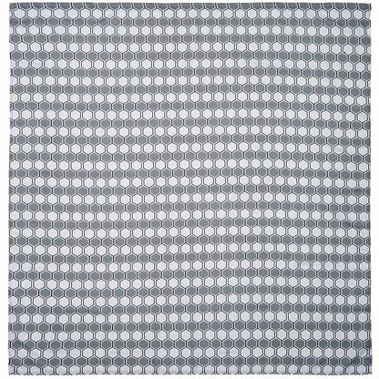 Homewear Geo Shower Curtain with Hooks