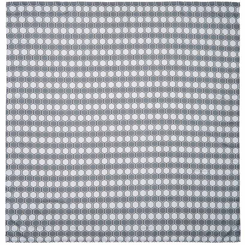 Homewear Geo Shower Curtain with Hooks