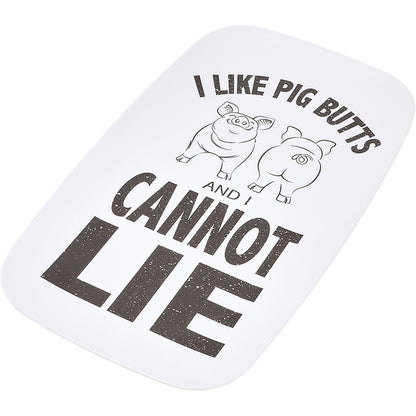 Hilarious Pig Butts Serving Platter with Pig Icon