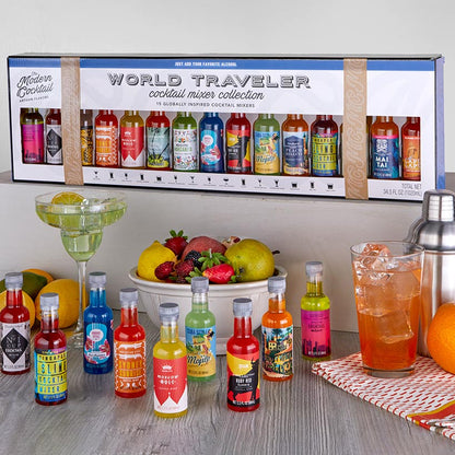 World Traveler Cocktail Mixers - 15-Pc.