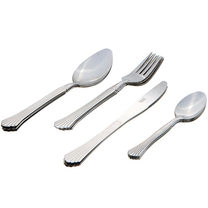 Gibson Everyday Stainless Steel Silver Flatware Set - 16-Pc.