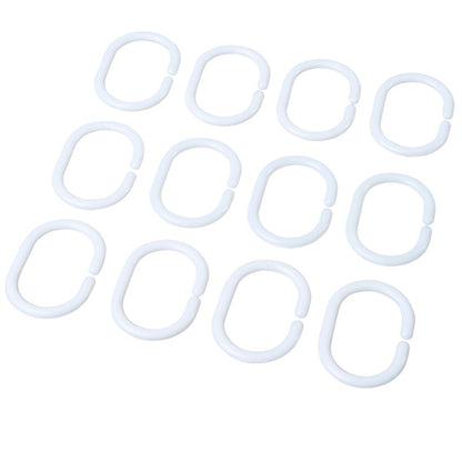 Memory Foam Bath Rugs and Shower Curtain Complete 16-Pc Set Gingerbread