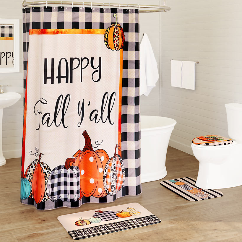 16-Pc. Harvest Memory Foam Fashion Bath Sets