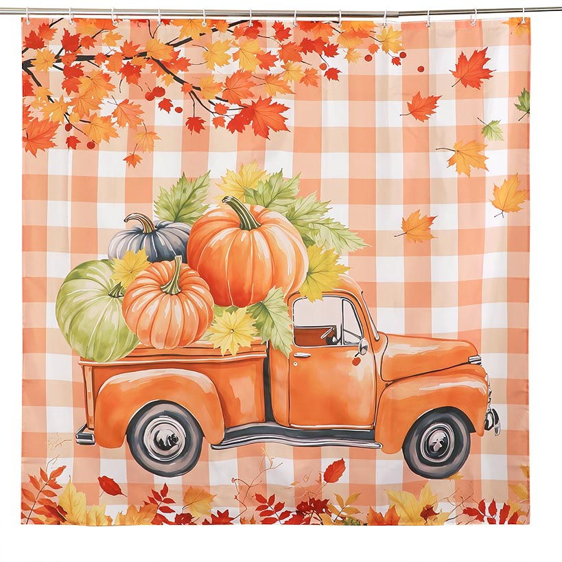 16-Pc. Pumpkin Truck Bath Set