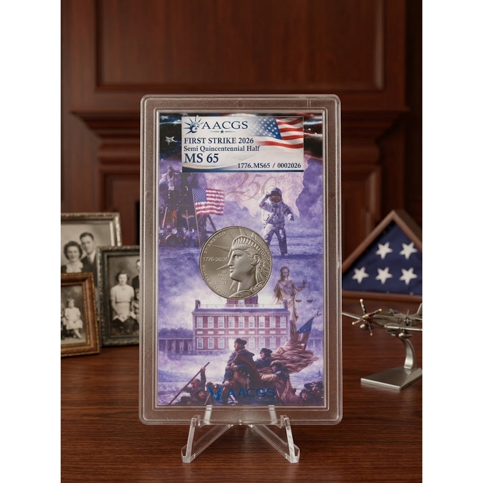 1776-2026 Liberty Semiquincentennial Half Dollar