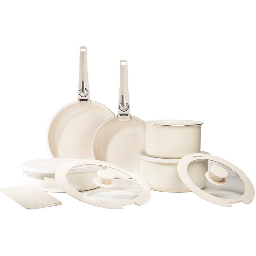 Gotham Steel® 18-Pc. Detachable Cookware Set