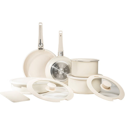 Gotham Steel® 18-Pc. Detachable Cookware Set