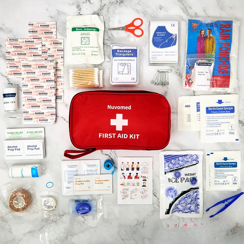 First Aid Kit - 184 Pieces