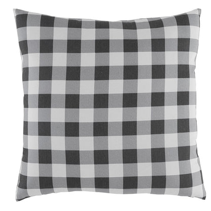 18" Tonal Plaid Accent Pillows