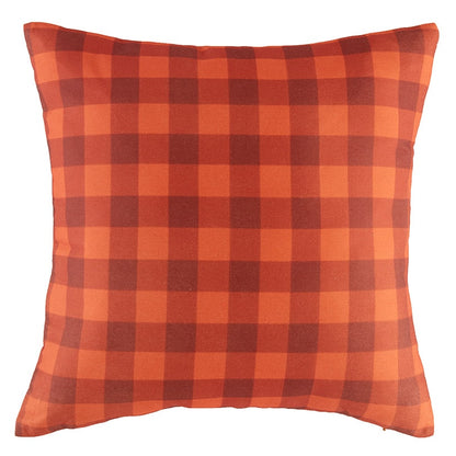 18" Tonal Plaid Accent Pillows