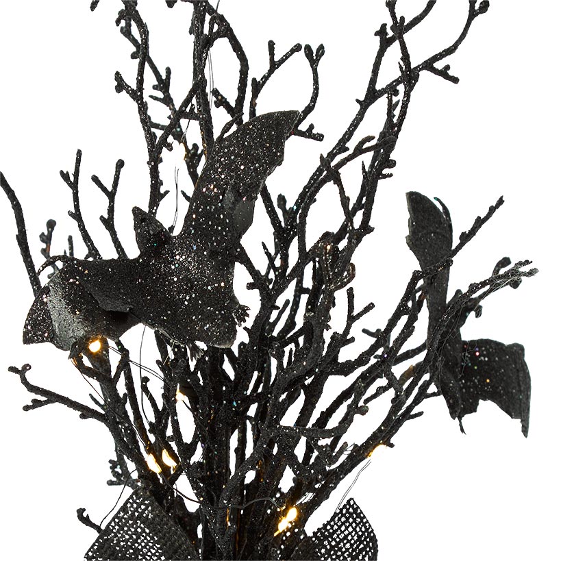 Spooky Lighted Halloween Tree