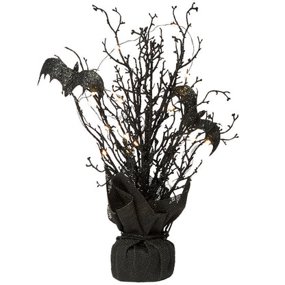Spooky Lighted Halloween Tree