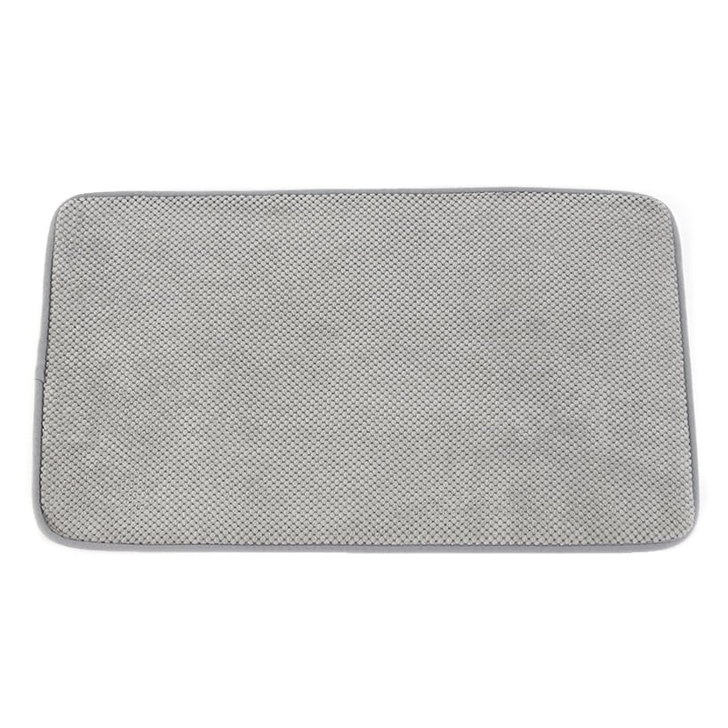 Memory Foam Beige Kitchen Rug
