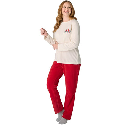 Women's Pajama Set 2-Pc. Cardinal