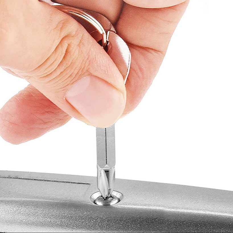 Screwdriver with Keys in Keyring 2 pc