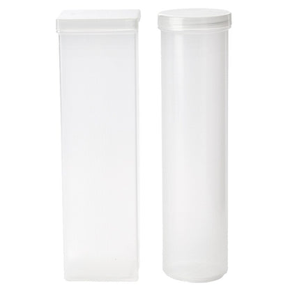 Square and Round Cracker Keepers - Set of 2