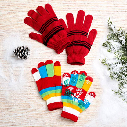 Kid's Winter Gloves 2 Pack