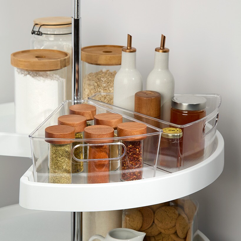 2-Pk. Lazy Susan Bins