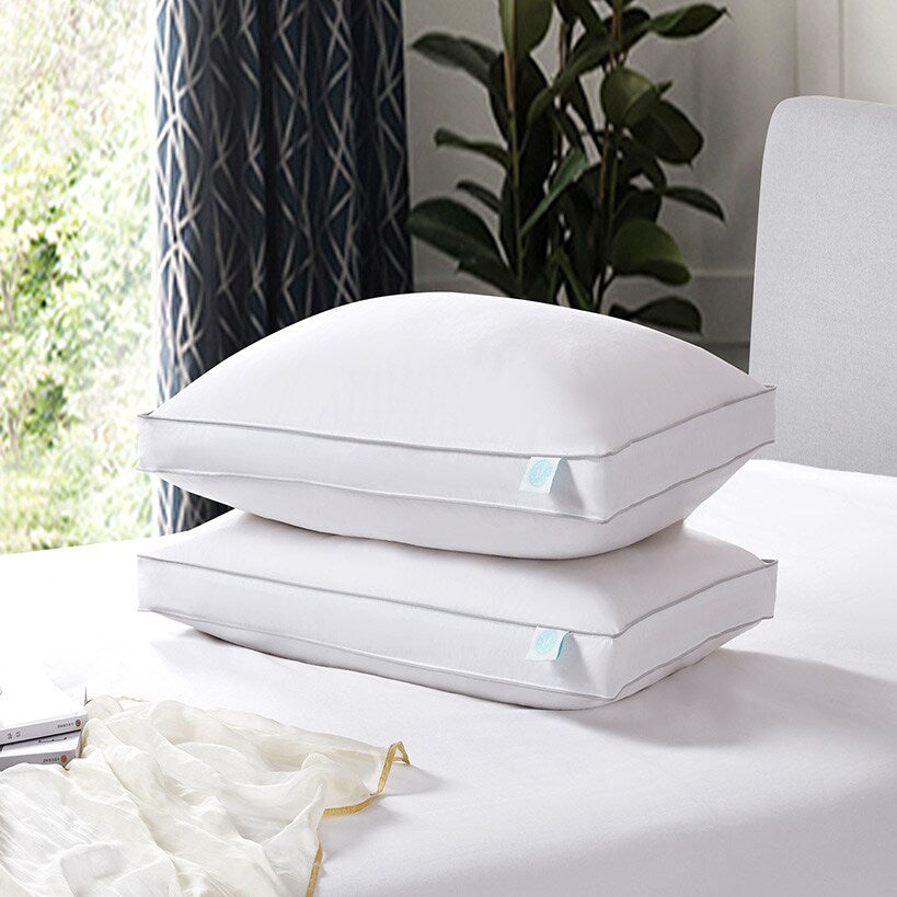 Martha Stewart Feather and Down Pillow 2-Pk